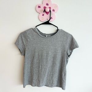 H&M Light Gray Basic Tee
